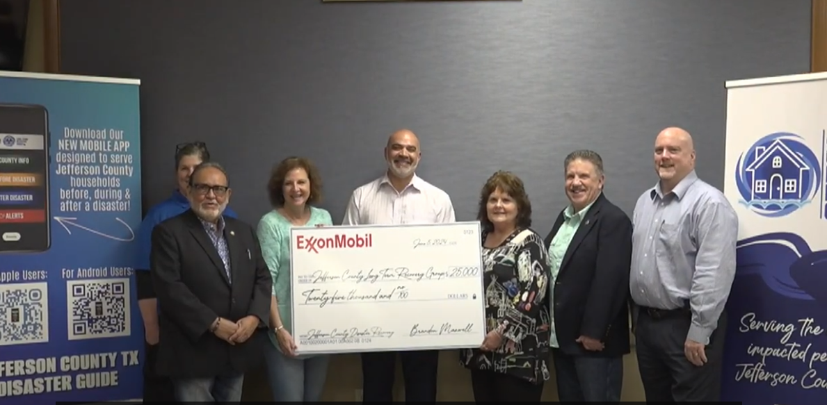 ExxonMobil donates $25K to Jefferson County recovery group in honor of former commissioner