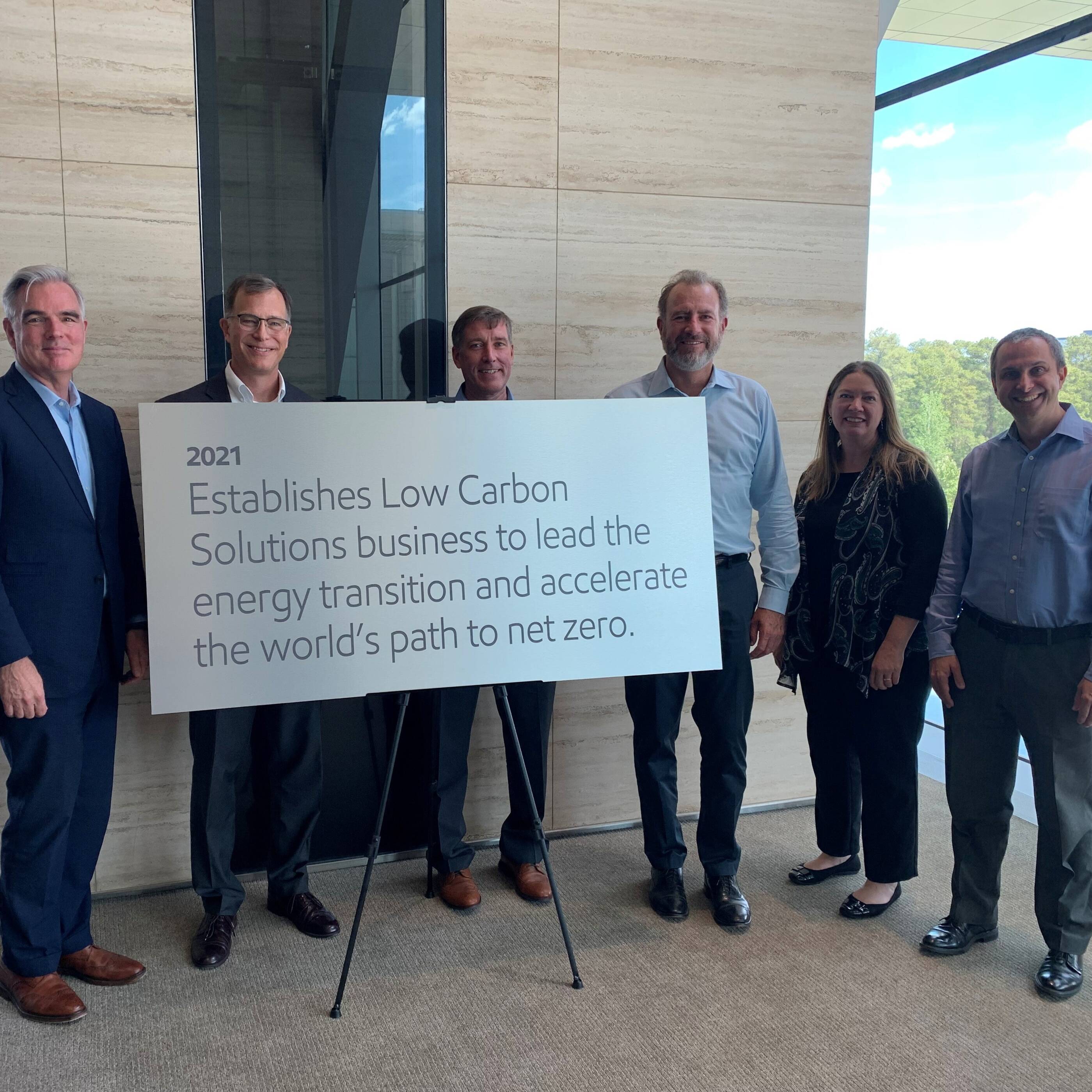 ExxonMobil Low Carbon Solutions executives