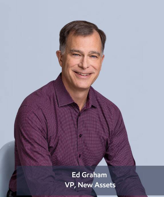 Headshot of Low Carbon Solutions VP of New Assets, Ed Graham.