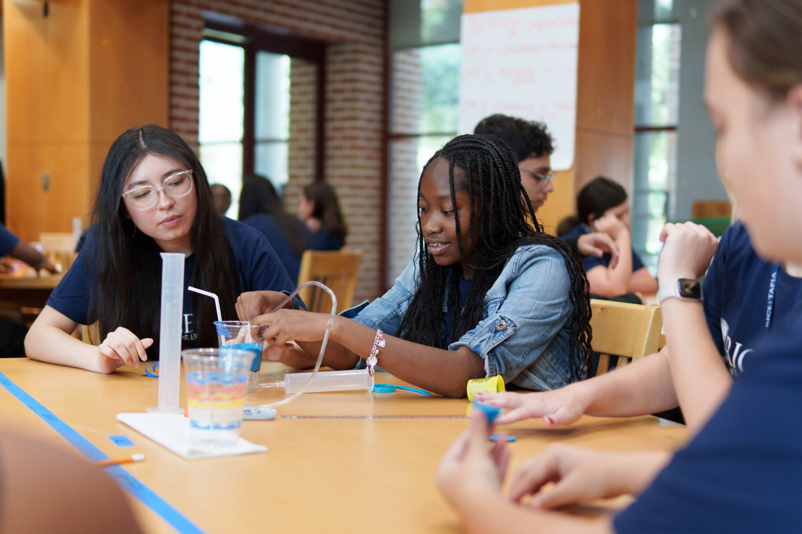 Were proud supporters of Rice Universitys Tapia Center summer camps, an award-winning residential STEM program for middle and high school students of diverse backgrounds. At Tapia, weve developed a STEM CCS curriculum that teaches students about carbon dioxide and its effective management for a lower-carbon future. This year, more than 800 students will attend the program hosted on campus at Rice University. In addition, weve helped sponsor teachers attending professional development programs at the Tapia Center.